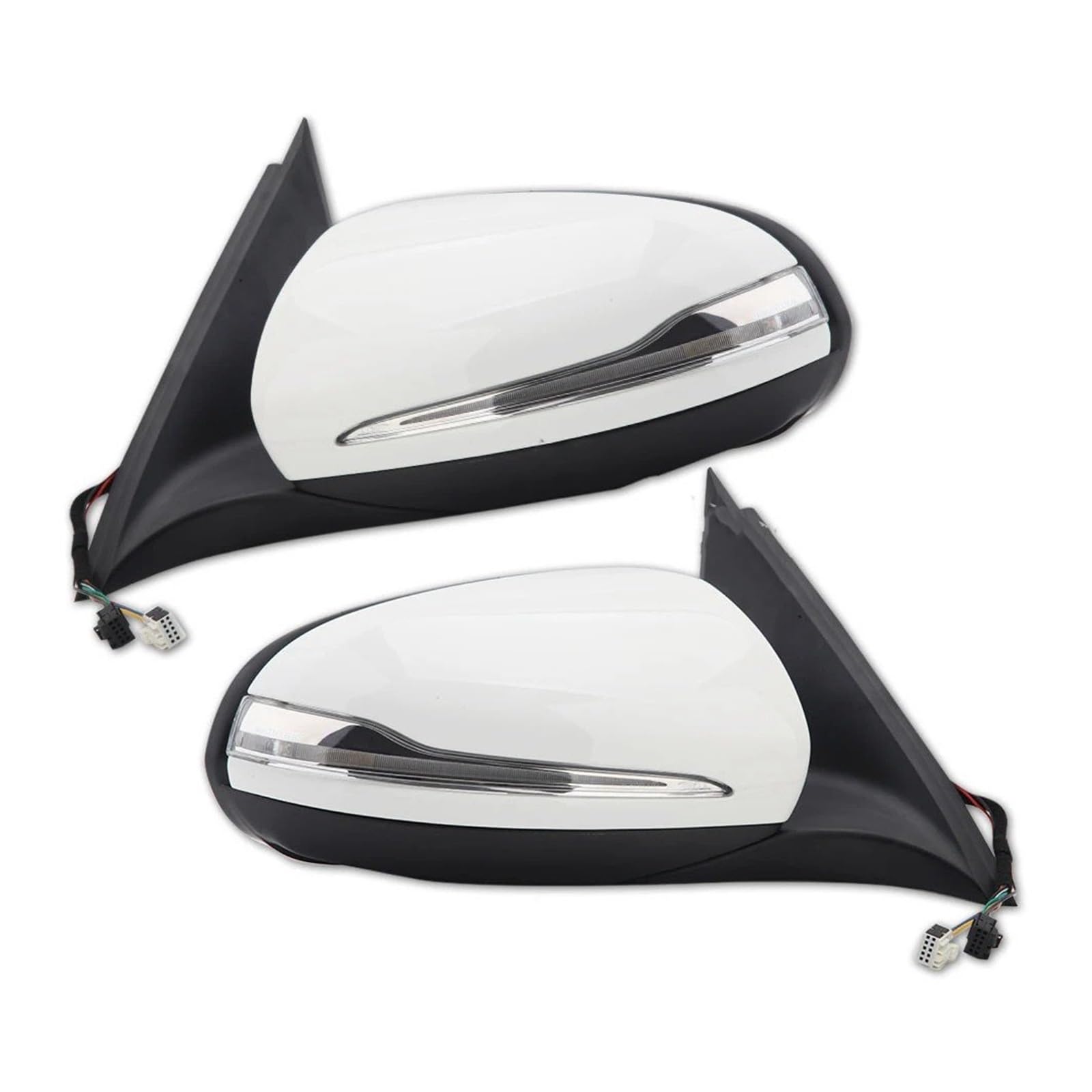 Manuell Aussenspiegel Für GLC X253 GLC250 GLC300 Auto Ersatz Tür Hinten Seite Flügel Teile Blind Spot Rückspiegel Montage Teile Komplette Außenspiegel(Left and Right) von HXVGEGKPYK