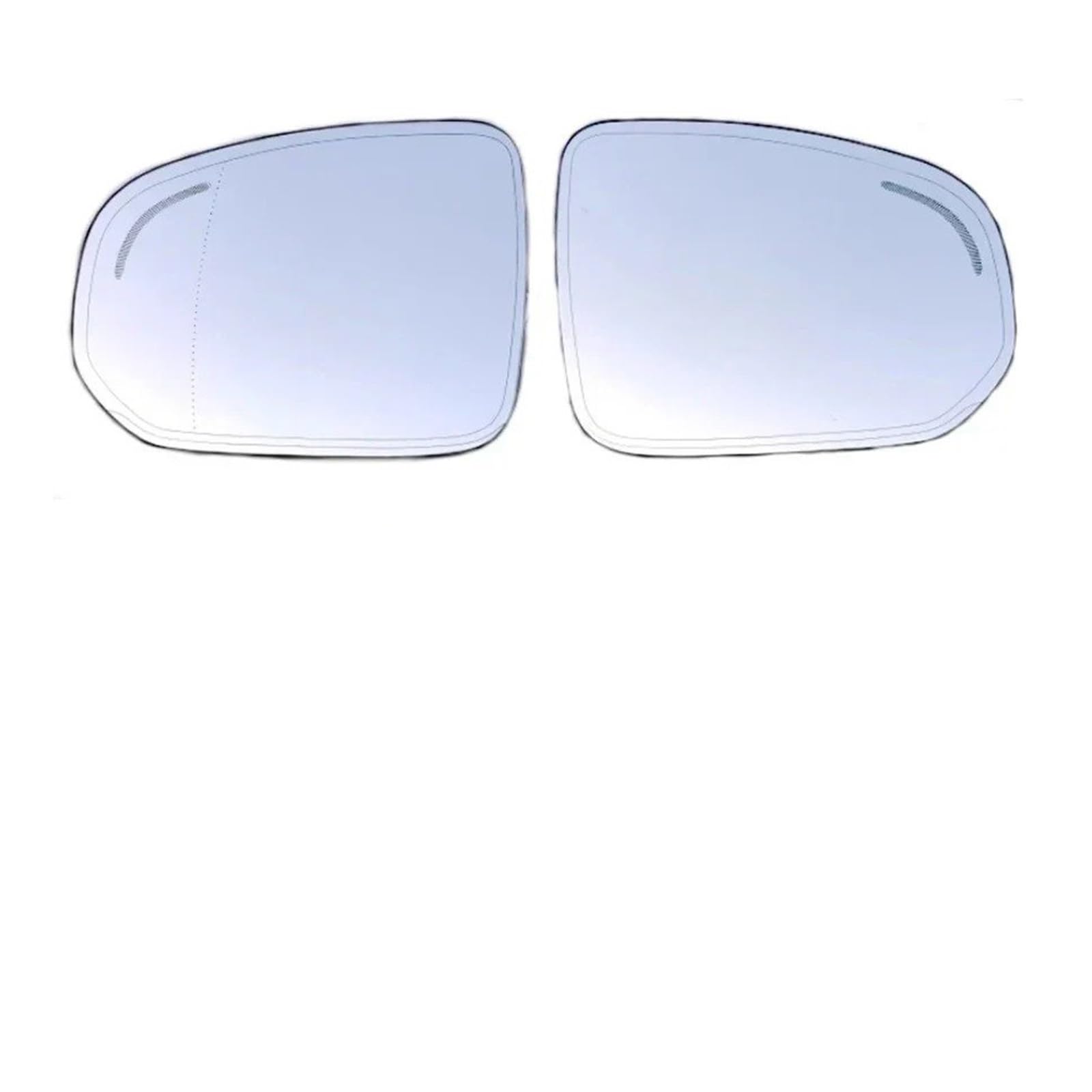 Spiegelglas Ersatz Auto Äußere Rückspiegel Seite Spiegel Objektiv Tür Flügel Rückspiegel Glas Mit Heizung Blinden Fleck Für XC60 2018 2019 2020 2021 2022 2023 Außenspiegel Glas Links (2PCS Left and von HXVGEGKPYK