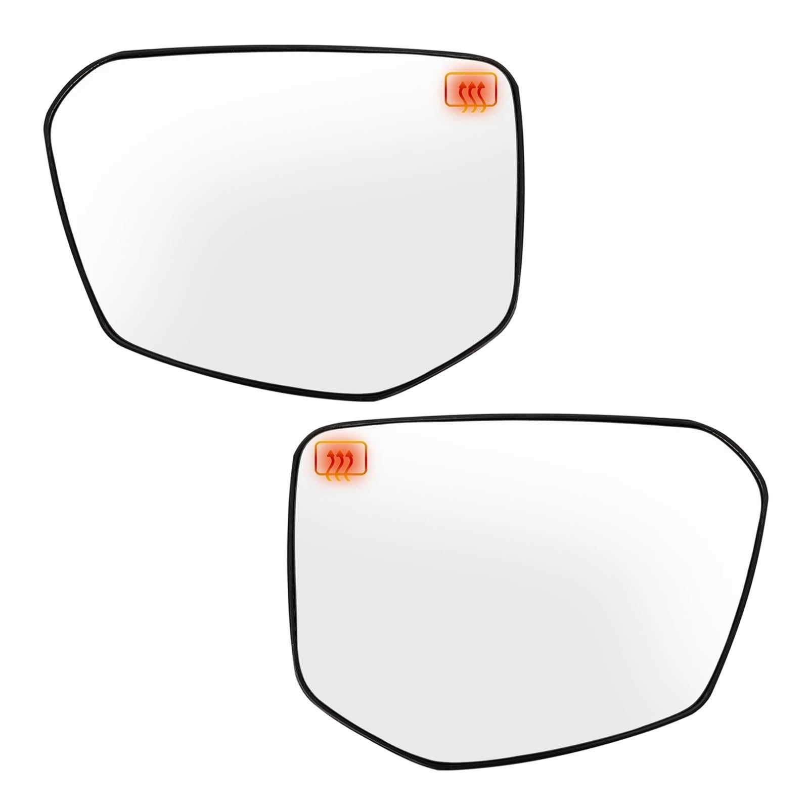 Spiegelglas Ersatz Für Civic 2015-2018 2019 2020 2021 Auto Links Rechts Seitenspiegelglas Konvex Beheizt Weitwinkel Mit Rückplatte Rückspiegel Türflügelspiegelglas Außenspiegel Glas Links (Pair) von HXVGEGKPYK