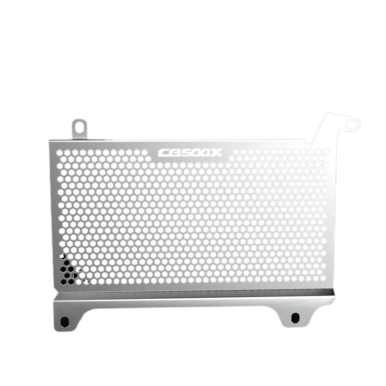 CB500X 2024 Motorrad Zubehör Kühlergrill Schutz Abdeckung Schutz Kompatibel Mit CB 500 X CB500 X CB 500X 2022 2023(Silver) von HXYLS