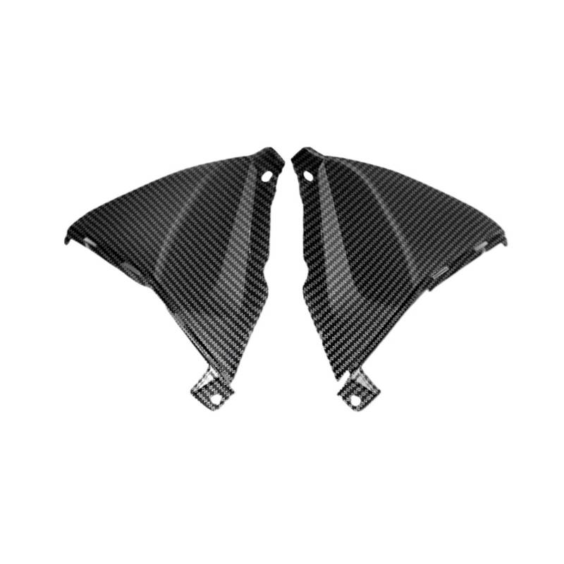 CBR600RR Motorrad Vorderkopf Seitenverkleidung Verkleidungsrahmenabdeckung Scheinwerferabdeckung Zierleisten Kompatibel mit CBR 600RR 2007-2010 2011 2012(Carbon Fibre) von HXYLS