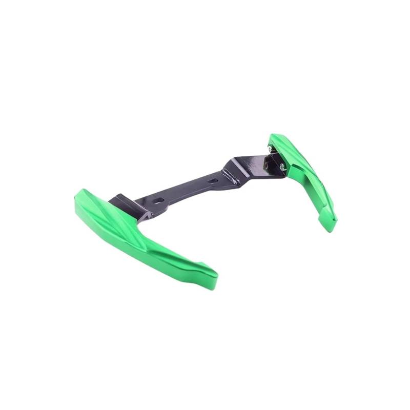 CNC Aluminium Universal Motorrad Rücksitz Griff Haltegriff Handschiene(Green) von HXYLS