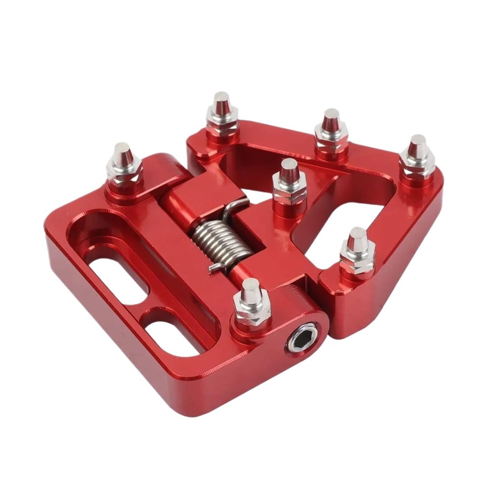 Klappbare Trittplatte for das hintere Bremspedal, kompatibel mit 690 SMC R Enduro 390 790 890 950 990 1050 1090 1190 ADV 1290 Super Adventure ST(Red) von HXYLS