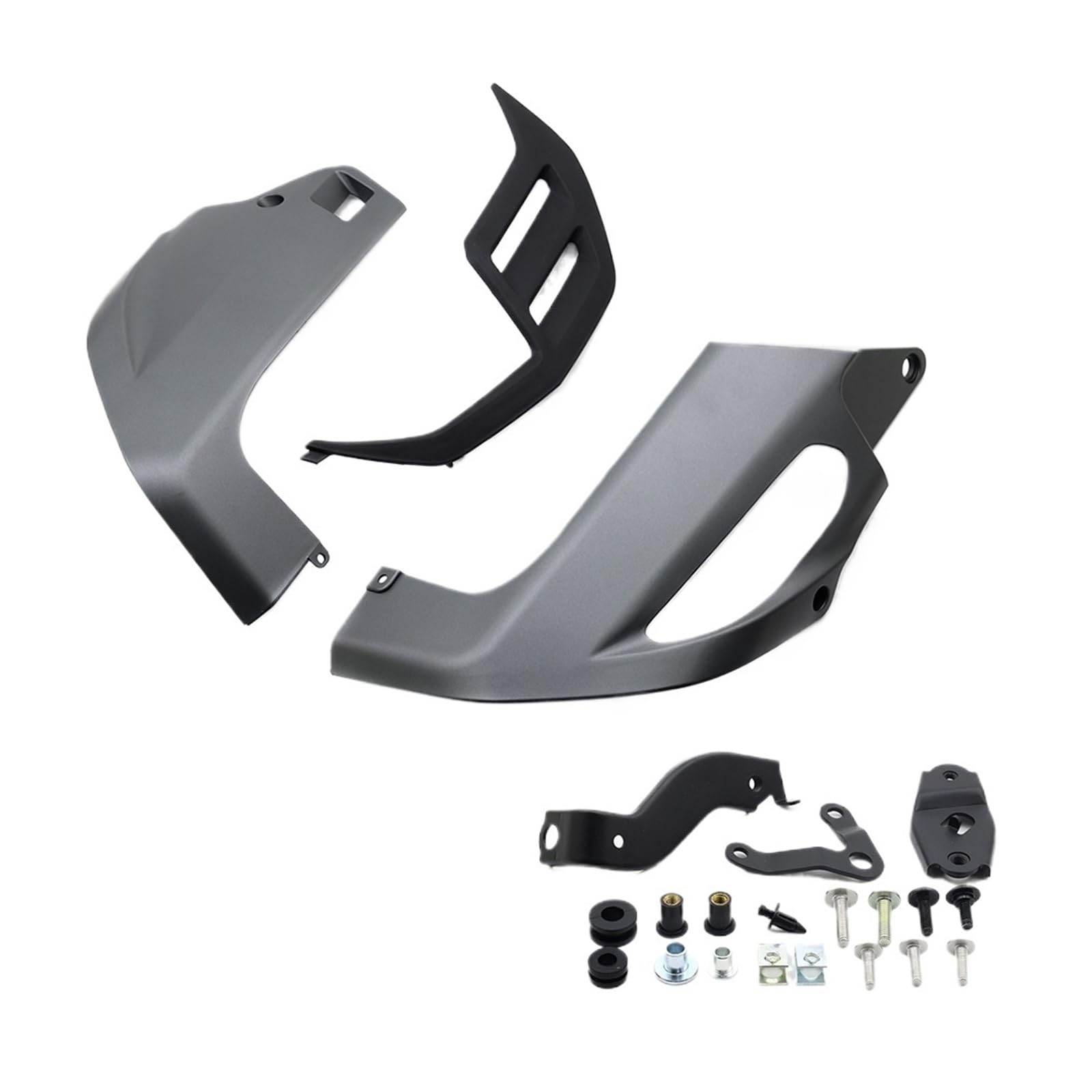 Kompatibel mit CB650R CB 650R 2019–2024 Motor-Unterspoiler, Karosserie, Verkleidung, Schutz, Chassis, Schild, Straße(Gray) von HXYLS