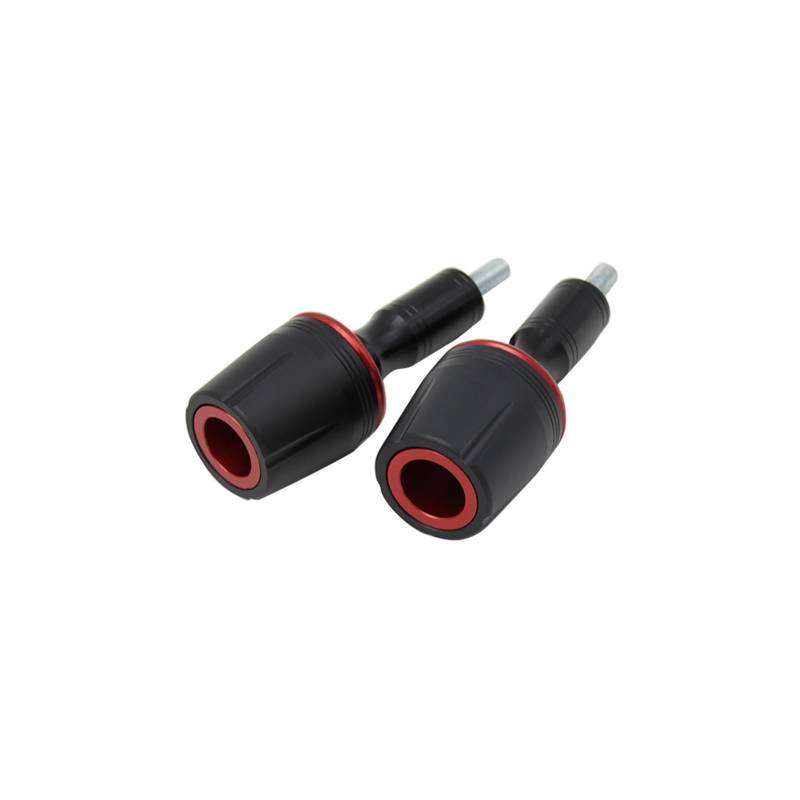 Kompatibel mit Z125 Z250 Z300 Z650 Z750 Modifizierte Anti-Drop-Ball-Stoßstange, Anti-Drop-Kleber, Anti-Drop-Stange(Red) von HXYLS