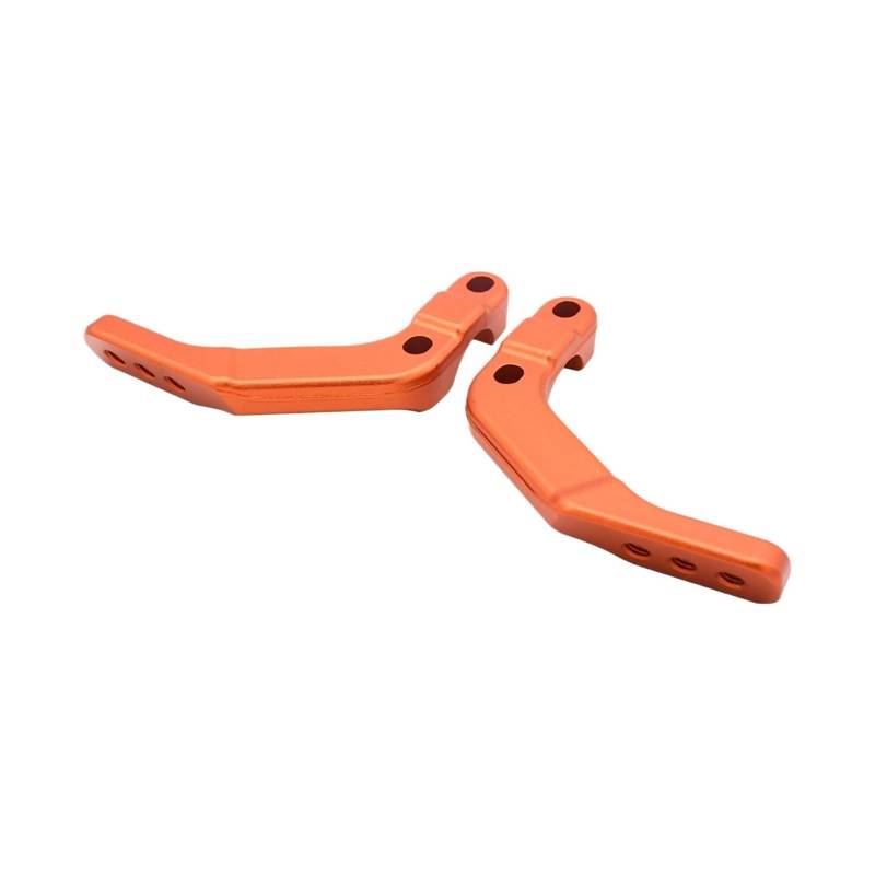 Motorrad Handschutz Halterung 28mm Lenker Nachrüstung Unterstützung Kompatibel Mit EXC EXCF XC XCF SX SXF TPI(Orange) von HXYLS