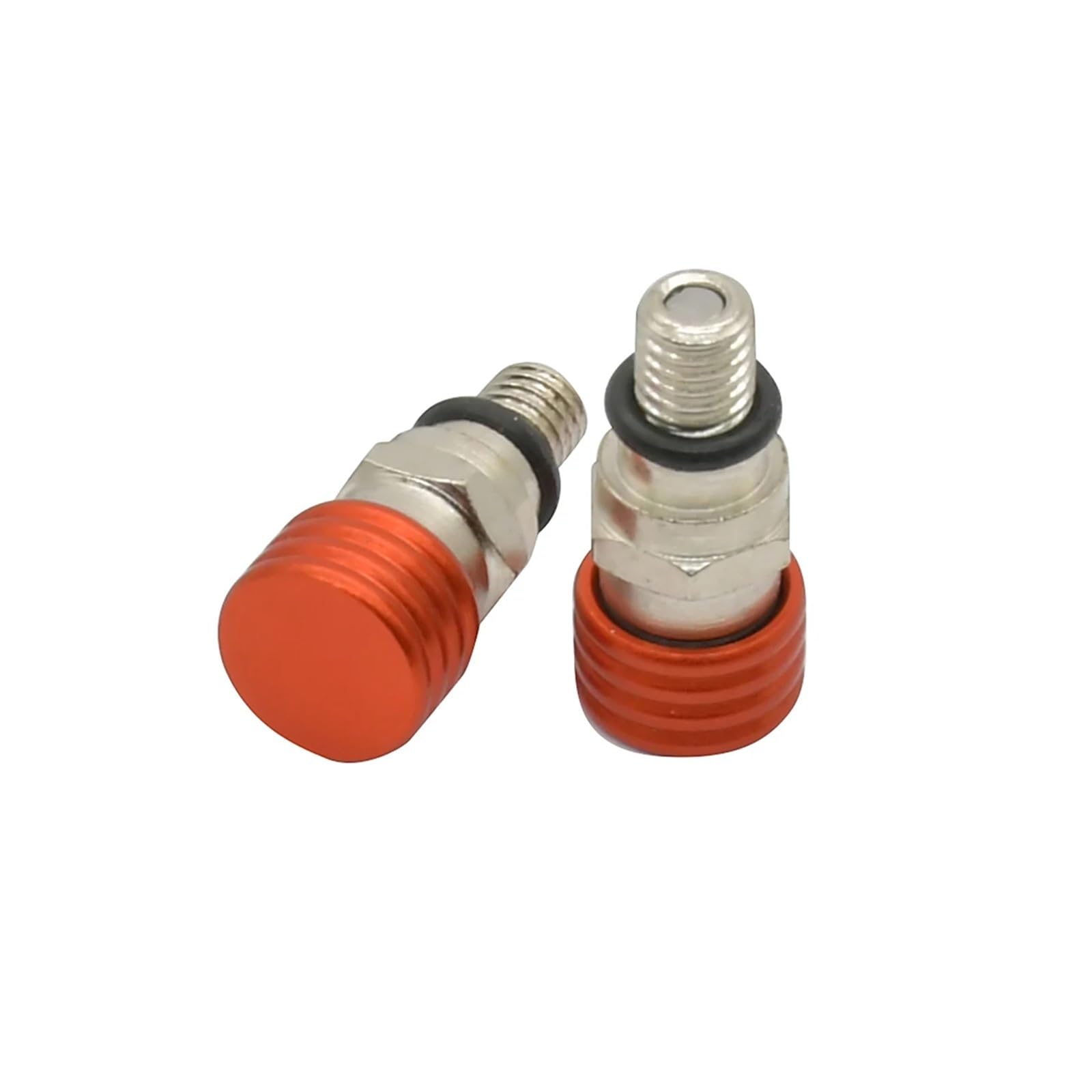 Motorrad M5 * 0,8 cm ForkBleeder Ventil Kompatibel Mit CR250 CR500 CRF150R CRF250R CRF250X CRF450R CRF450X(Orange) von HXYLS