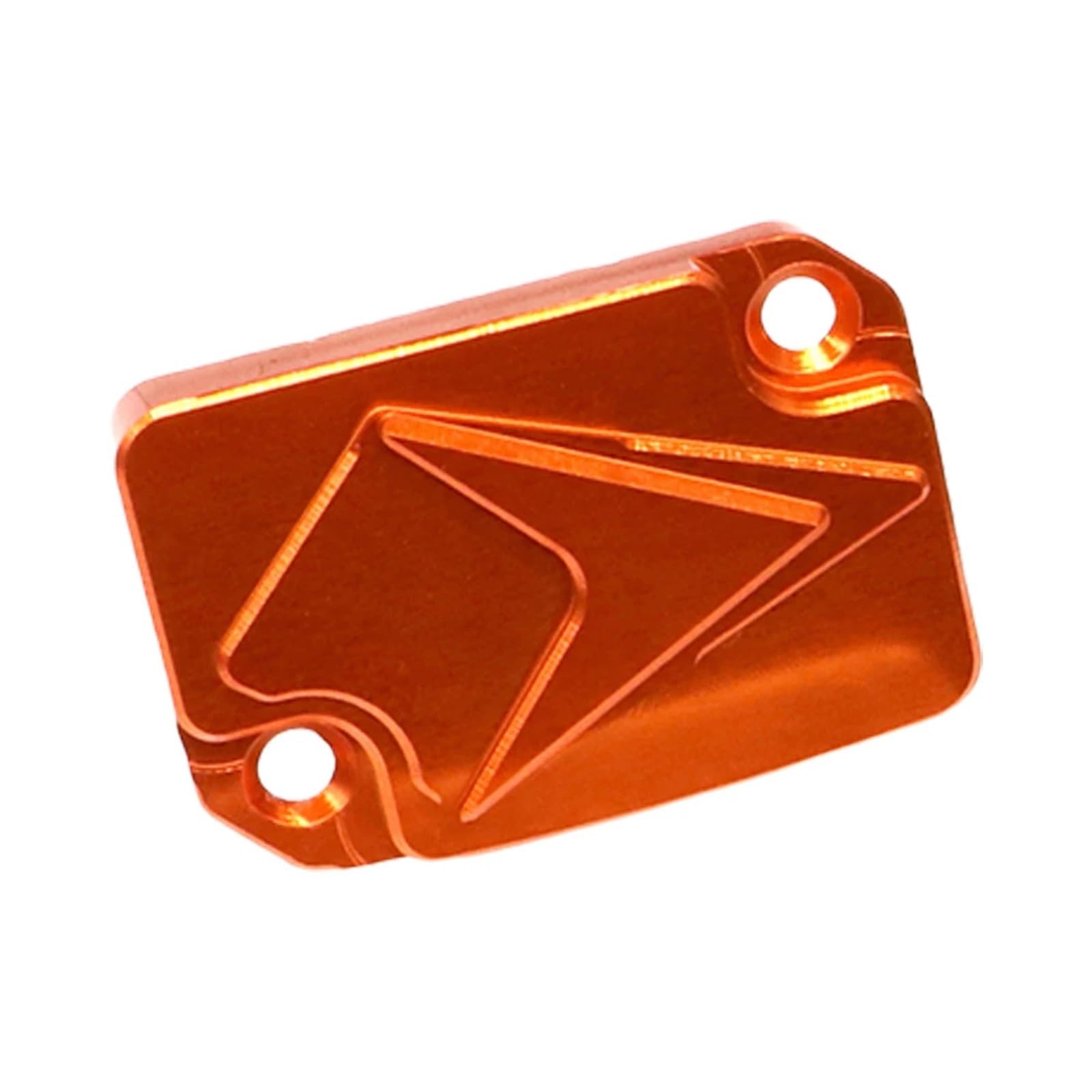 Motorrad RC390 Vorderradbremsflüssigkeitszylinder CNC-Aluminiumkappe, Behälterflüssigkeitsabdeckung, passend for DU-KE 250 390 RC 390 Zubehör(Orange) von HXYLS