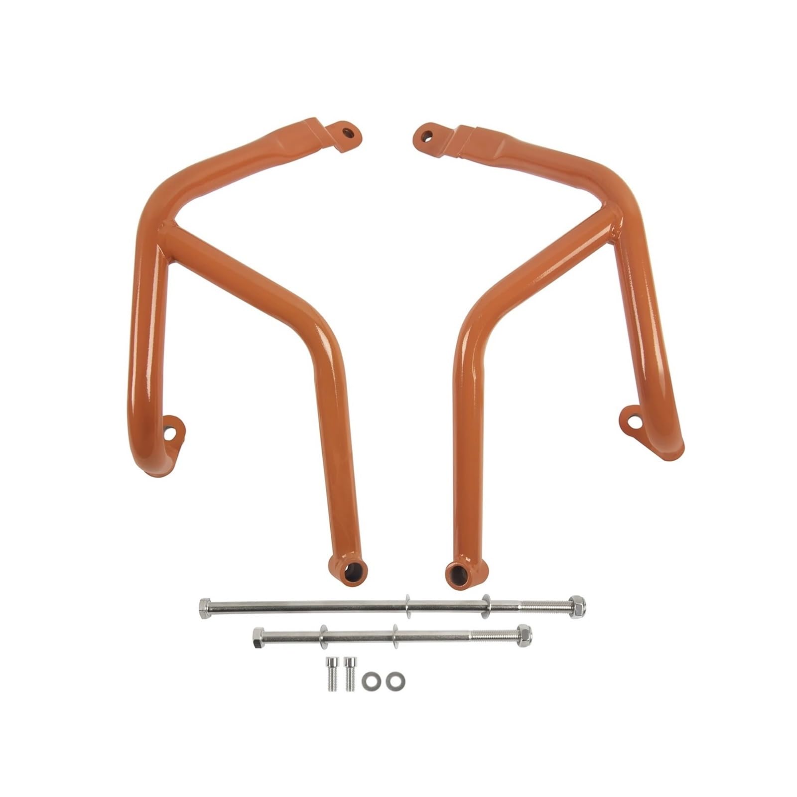 Motorrad-Sturzbügel, Motorschutz, Stoßstange, Stunt-Käfig, Rahmenschieber, Absturzschutz, kompatibel mit DU-KE 390 250 2017–2023, DU-KE200 2020–2023(Orange) von HXYLS