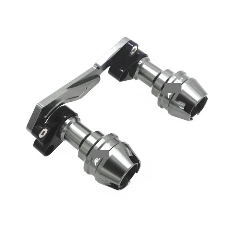 Motorradzubehör Hinterradachse Gabel Crash Sliders Absturzsicherung kompatibel mit ADV350 ADV160 ADV 160 350(Gray ADV350) von HXYLS