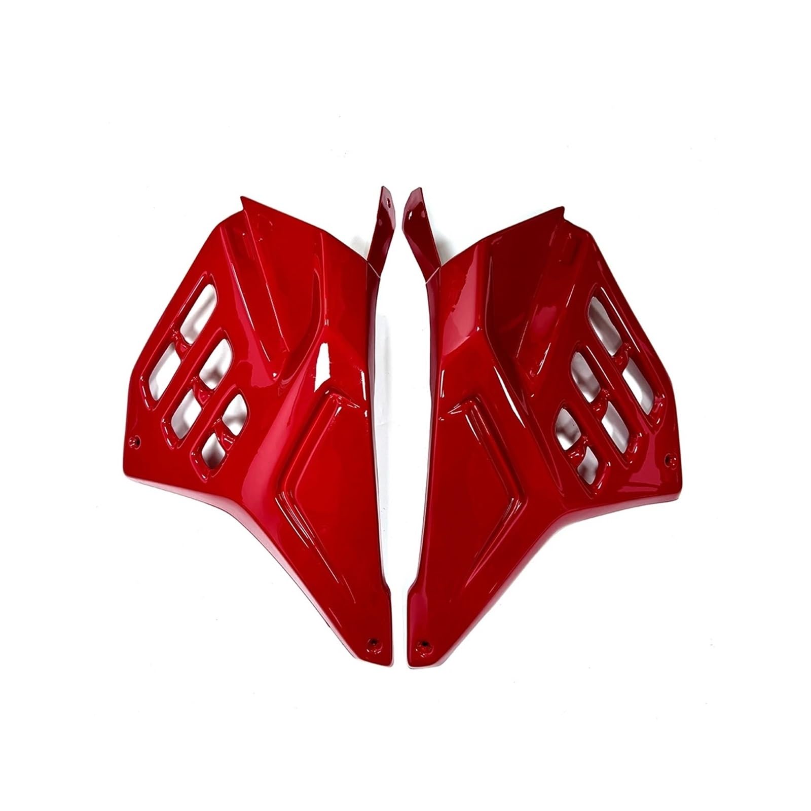 Neue CBR650R-Rahmenspoiler, kompatibel mit CBR 650R 2019 2020 2021 2022 2023, Karosserie-Seitenabdeckung, Rahmenverkleidung(Bright red) von HXYLS