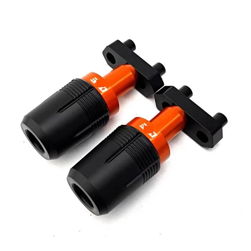 Rahmen Crash Slider Kompatibel Mit 390 DU-KE DU-KE390 DU-KE125 DU-KE200 DU-KE 250 390 Motorrad anti-kollision Schutz Zubehör(Orange 390) von HXYLS