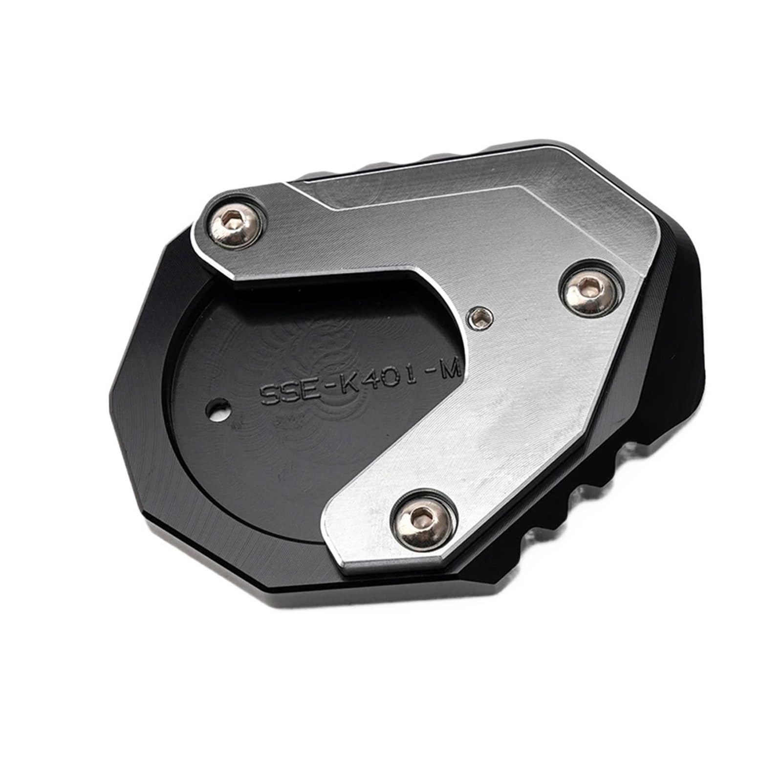 Reifenventilkappen kompatibel mit Du-ke390 Du-ke 690 125 200 250 390 DUKE690 Motorrad CNC Kickstand Seitenständer Vergrößerungspad-Verlängerungsplatte(Titanium) von HXYLS