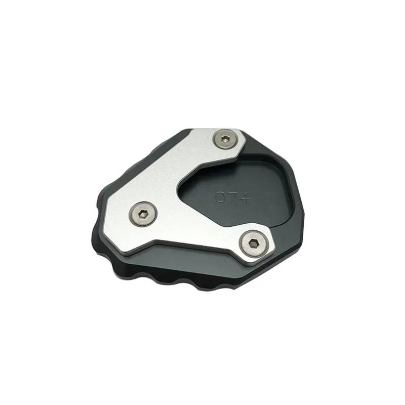 Seitenständer-Pad-Platte, Kickstand-Vergrößerungs-Stützverlängerung, kompatibel mit CB500X CB400X CB 500X CB400 X 2013–2023 2022 Motorrad(Titanium) von HXYLS