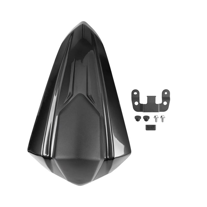 Z125 125 Motorrad Hinten Beifahrer Solo Sitz Abdeckung Sozius Motorhaube Verkleidung Kompatibel Mit Z 125 2018-2021 2019 Zubehör(Black) von HXYLS