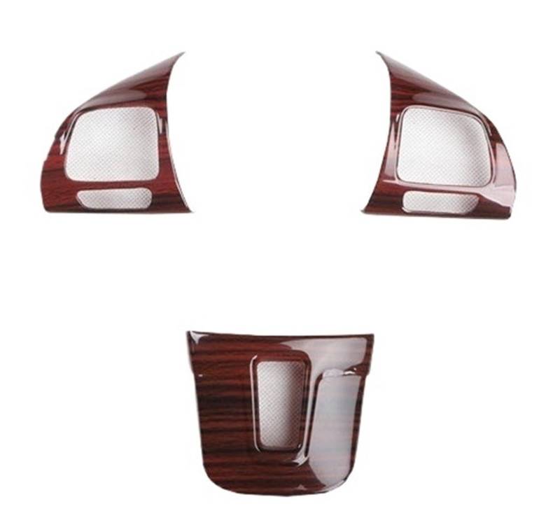 Auto Interior Styling Lenkrad Panel Aufkleber Abdeckung Moulding Trim Kompatibel for Volkswagen CC 2012 2013 2014 2015 2016 2017 2018(Wood Grain) von HXYUA