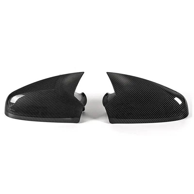 HXYUA Kompatibel for Opel Vauxhall Astra H MK5 2004–2009 J MK6 2010–2013 Auto-Rückspiegel-Aufkleber Seitenspiegelabdeckung Flügelkappe Außentürgehäuseverkleidung(Astra H Carbon) von HXYUA