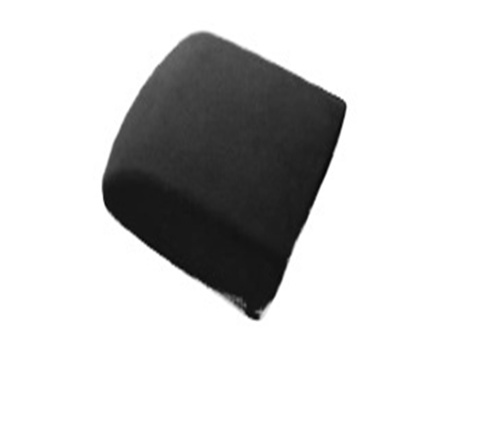 Kompatibel for Volkswagen ID.4 Crozz, modifizierte Innendekoration, Mittelkonsolen-Armlehnen-Wildlederbox-Abdeckung, Wildleder-Spezialteile(Armrest Box Black) von HXYUA