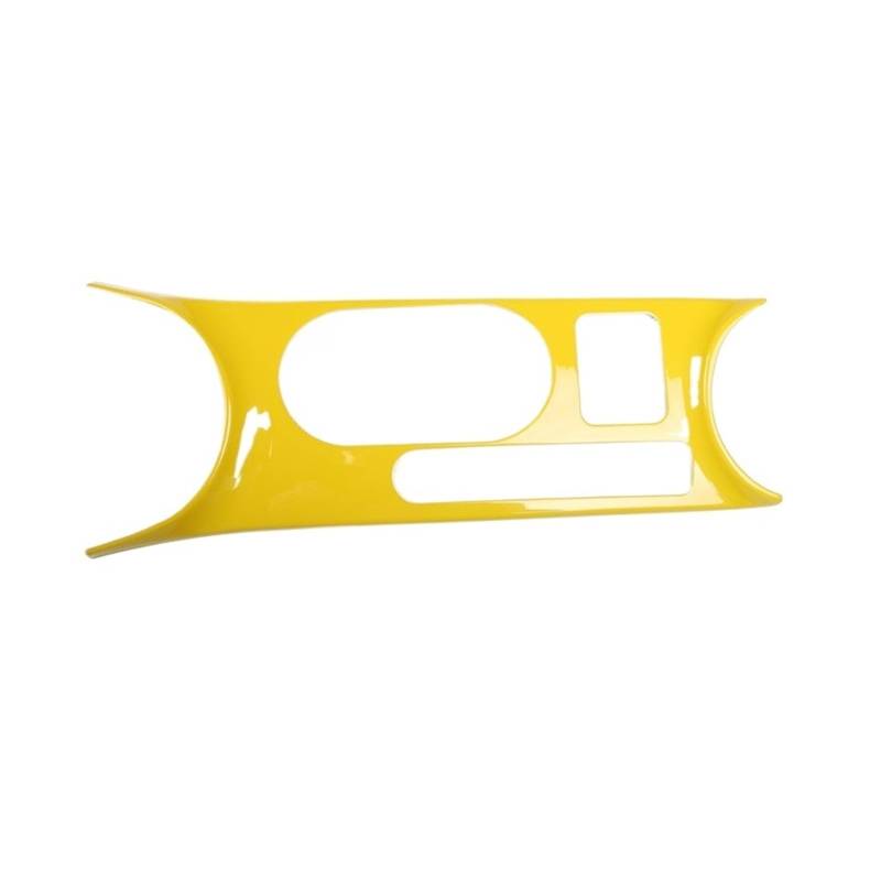 Rot Gelb Carbon Gedruckt Kompatibel for Volkswagen Beetle 2012 2013 2014 2015 2016 2017 2018 2019 Getränkehalter Panel Aufkleber Abdeckung Trim(Yellow) von HXYUA