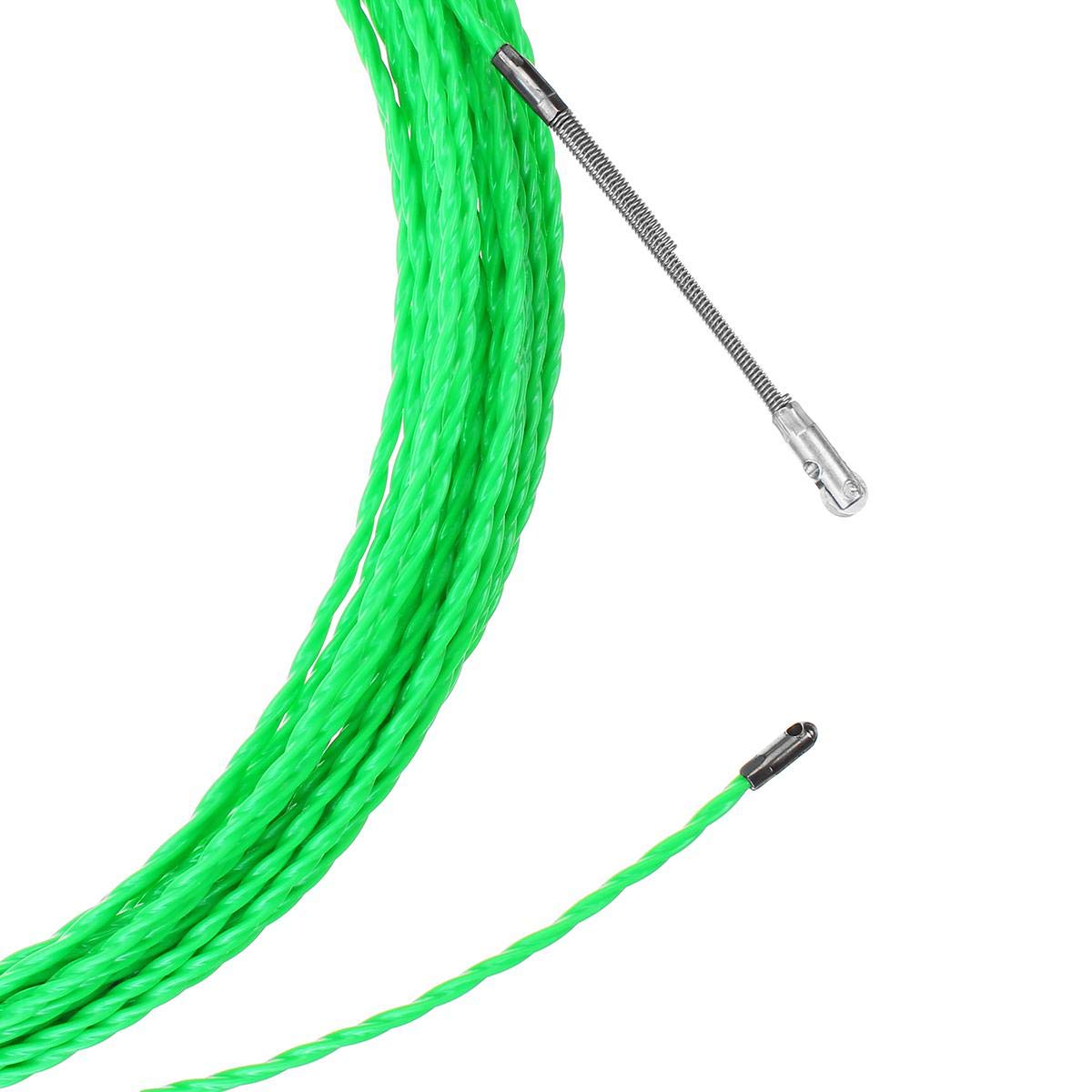 elektrische kabel abzieher aus nylon， 4 mm Glasfaserkabel, POM-Einziehband, Elektrokabelabzieher, Push-Puller, Duct Rodder, Einziehband(15m) von HYBZDKEOP