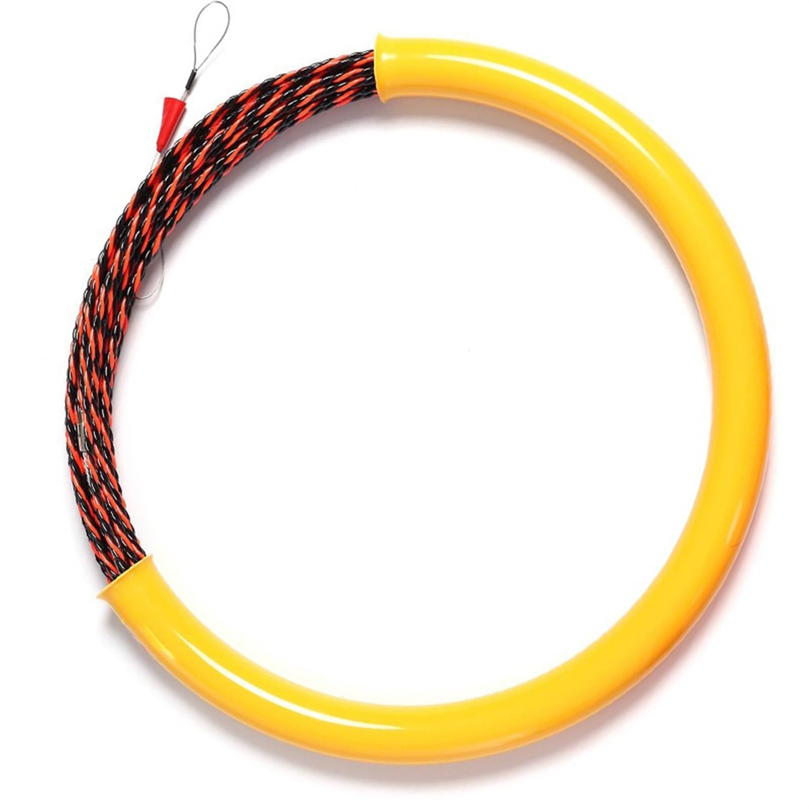 HYBZDKEOP elektrische Kabel abzieher aus Nylon， Auf Glasfaserkabel geprüfte Drahtzieher, Hilfsmittel for Elektriker, Führungsgerät, 15 m/30 m, 5 mm Kabelschieber, Einziehband for Leitungen(15M) von HYBZDKEOP