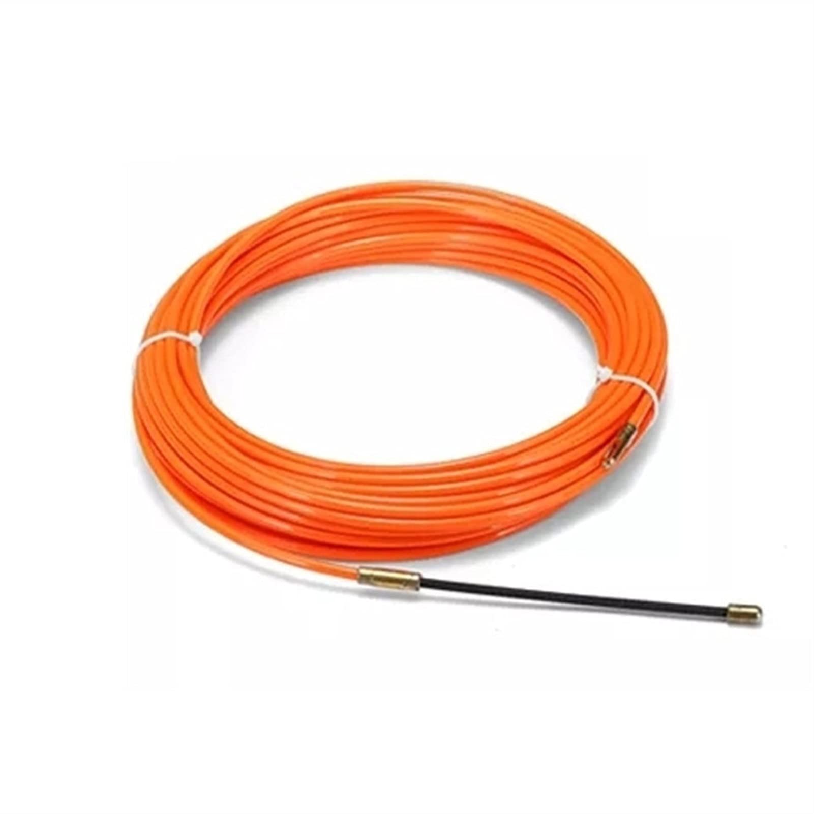 HYBZDKEOP elektrische Kabel abzieher aus Nylon， Glasfaser Elektrische Push Metall Wand Kabel Kabel Puller Duct Rodder Nylon Fisch Band Reel Rod,(10m) von HYBZDKEOP