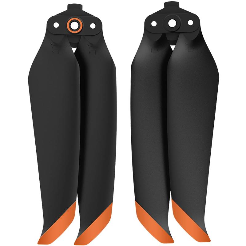 Tmom Air 2S Propeller Geräuscharme Propeller Faltbar 7238F Propeller für DJI Mavic Air 2/Air 2S Drone Zubehör (Orange 2pcs) von HYGJ