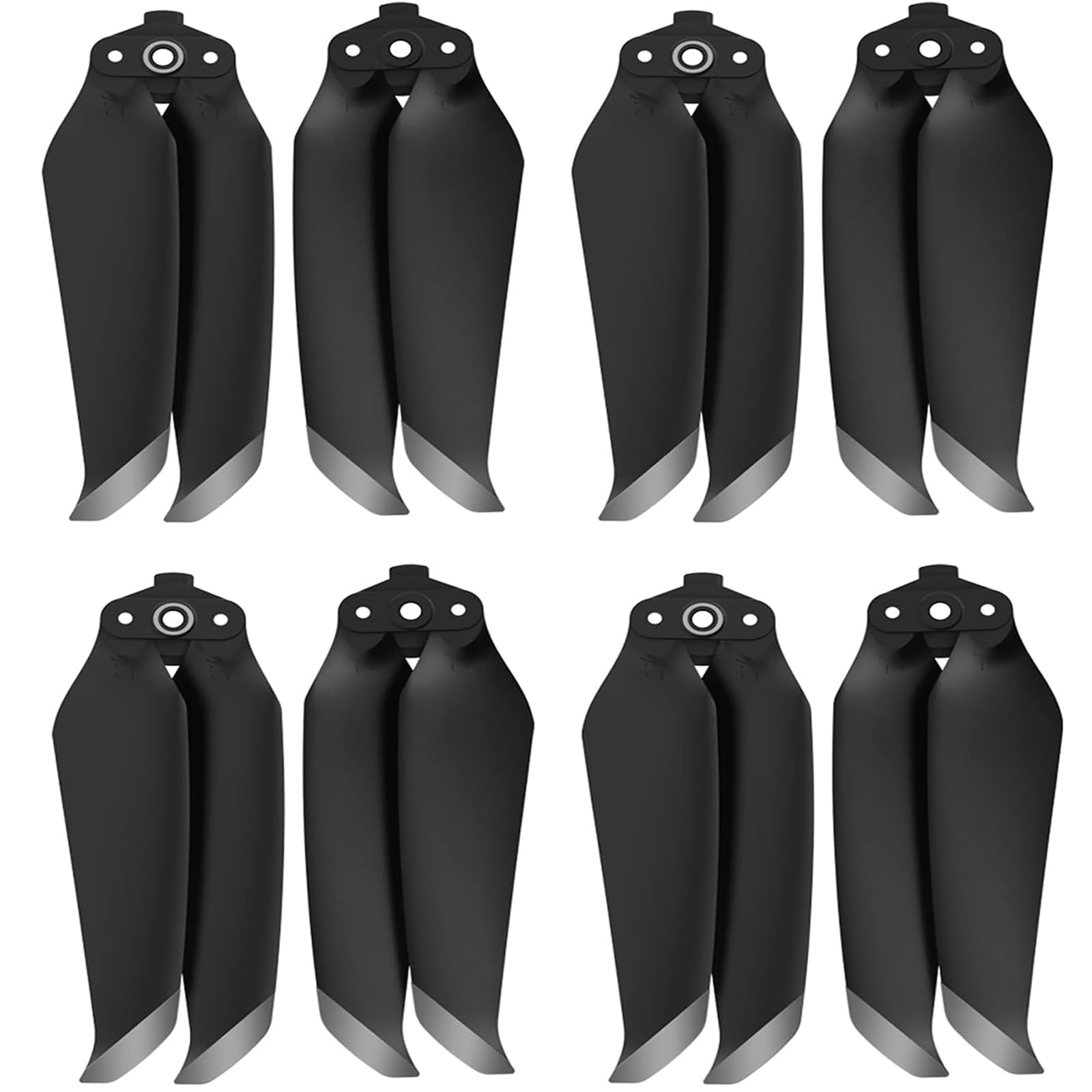 Tmom Air 2S Propeller Geräuscharme Propeller Faltbar 7238F Propeller für DJI Mavic Air 2/Air 2S Drone Zubehör (Silber 8pcs) von HYGJ