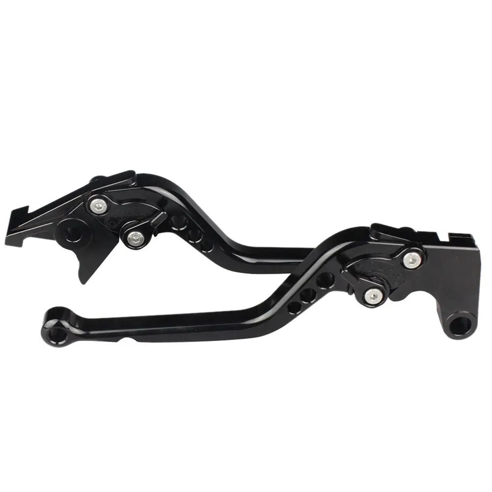 HYPERICIN Motorrad Bremshebel Für Suzuki Für XF-650 1997-2002 CNC Kurze Lange Einstellbare Motorrad Bremse Kupplung Hebel Zubehör Griff Grip Kupplungshebel für Motorradbremse(Short-9) von HYPERICIN