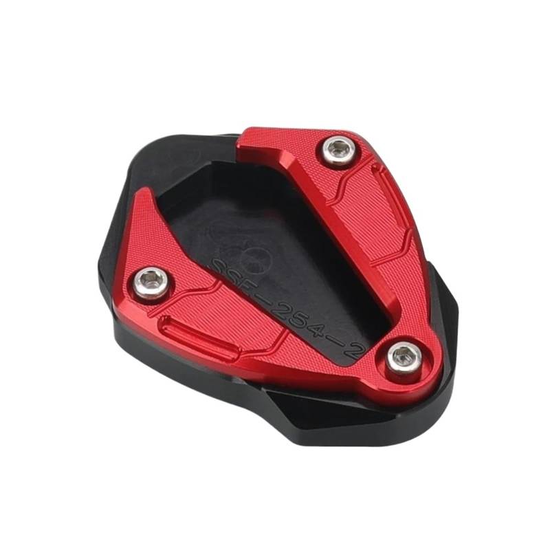 HYPERICIN Motorrad Seitenständer Unterlage Für CBR1000RR-R CBR1000 RRR 2021-2025 Motorrad CNC Kickstand Fuß Seitenständer Verlängerung Pad Stützplatte Ständerpolster Verlängerung(3) von HYPERICIN