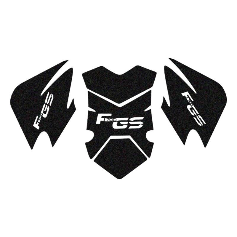 HYPERICIN Motorrad Stickers FÜR F700GS F700 GS Adventure Motorrad Emblem Kraftstoff Tank Traktion Seite Pad Schutz Aufkleber Tankschutz(10) von HYPERICIN