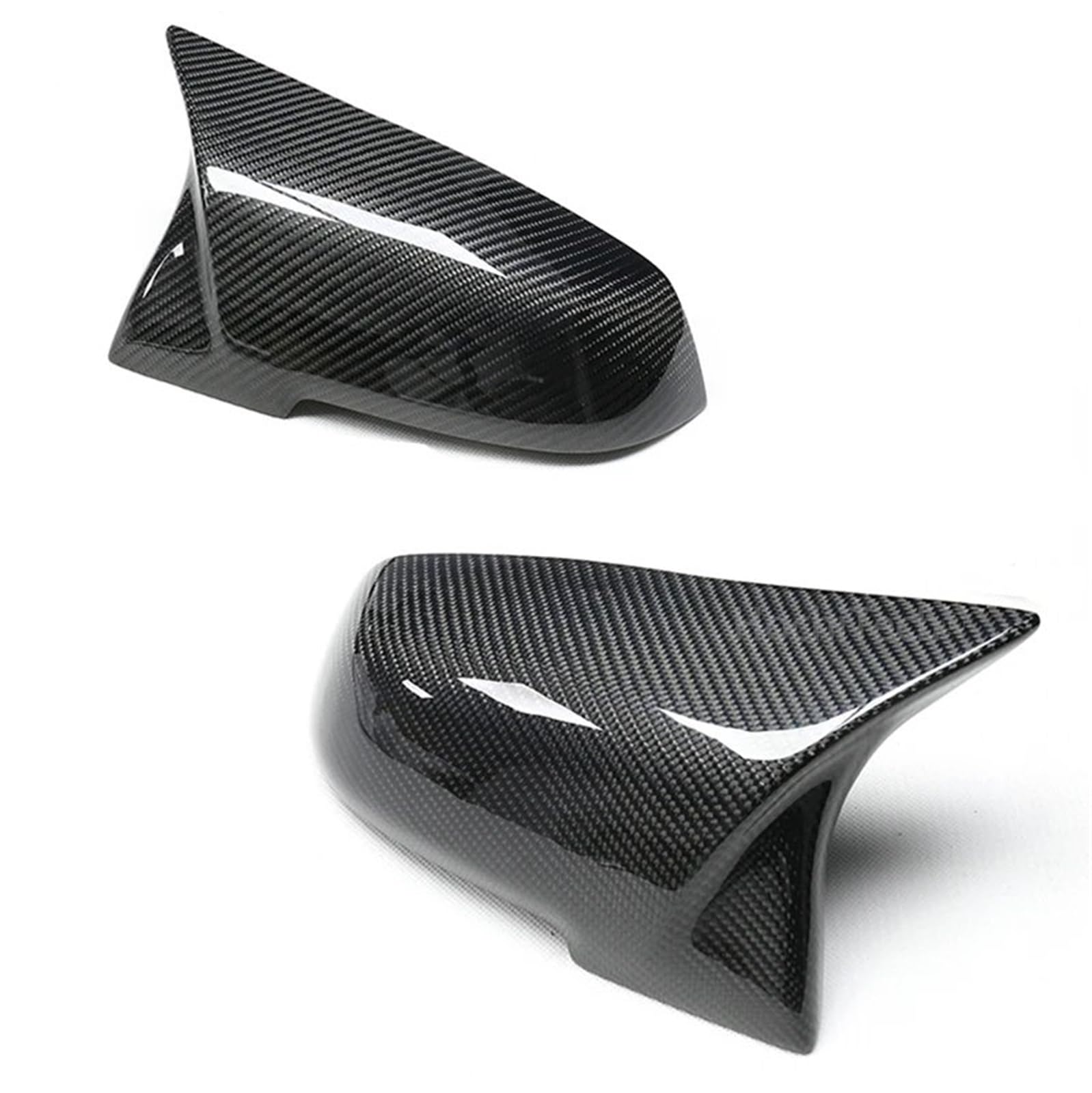 Außenspiegelkappen Für 3 Serie F30 F31 320i 328i 330i 335i Für Limousine Für Touring Auto Auto Rückansicht Seiten Spiegel Abdeckung Trim Carbon Faser Stil Auto Rückspiegelkappen(Carbon Fiber Pattern) von HYQHYX