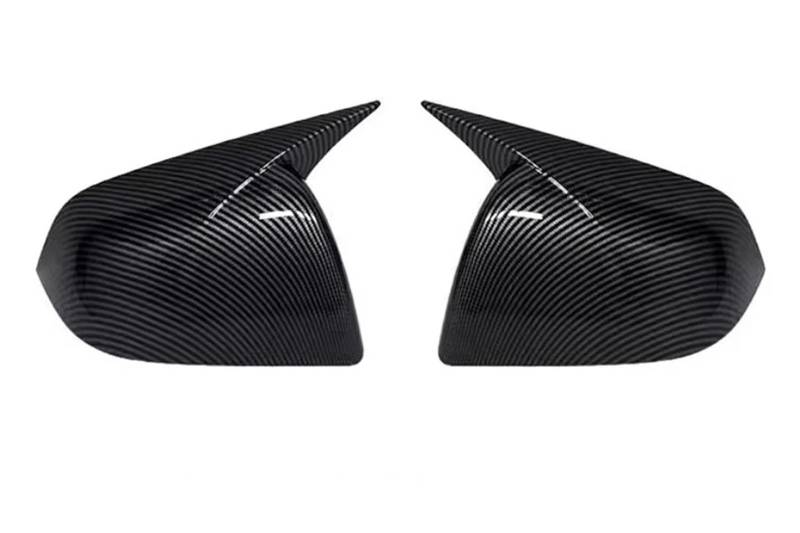 Außenspiegelkappen Für Tesla Für Modell Für Y Paste Stil Rückspiegel Abdeckung Reverse Spiegel Shell Spiegel Fall Gehäuse Carbon Faser Schwarz 1 Paar Auto Rückspiegelkappen(A Pair Carbon Fiber) von HYQHYX