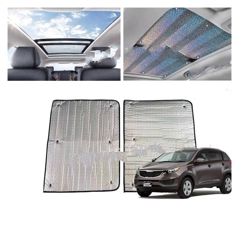 Auto Sichtschutz Fenster Für KIA Für Sportage SL QL 2011 2020 2021~2022 2019 2016 2015 2014 2013 Schiebedach Sonnenschirm Dach Sonnenschutz Wärmedämmung Windschutzscheibe Sonnenblende von HYQHYX