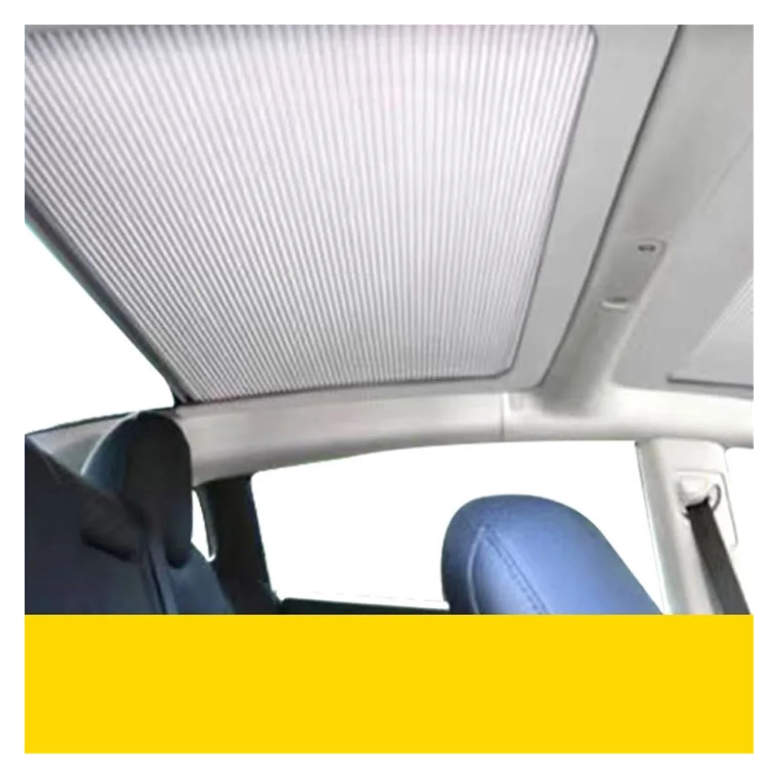 Auto Sichtschutz Fenster Für Tesla Für Modell 3 2023 Zubehör Schattennetz Dachfenster Shades Protector Sonnenschirm Auto Sonnenblende Sonnenschutz Sonnenblende(Rear Part) von HYQHYX