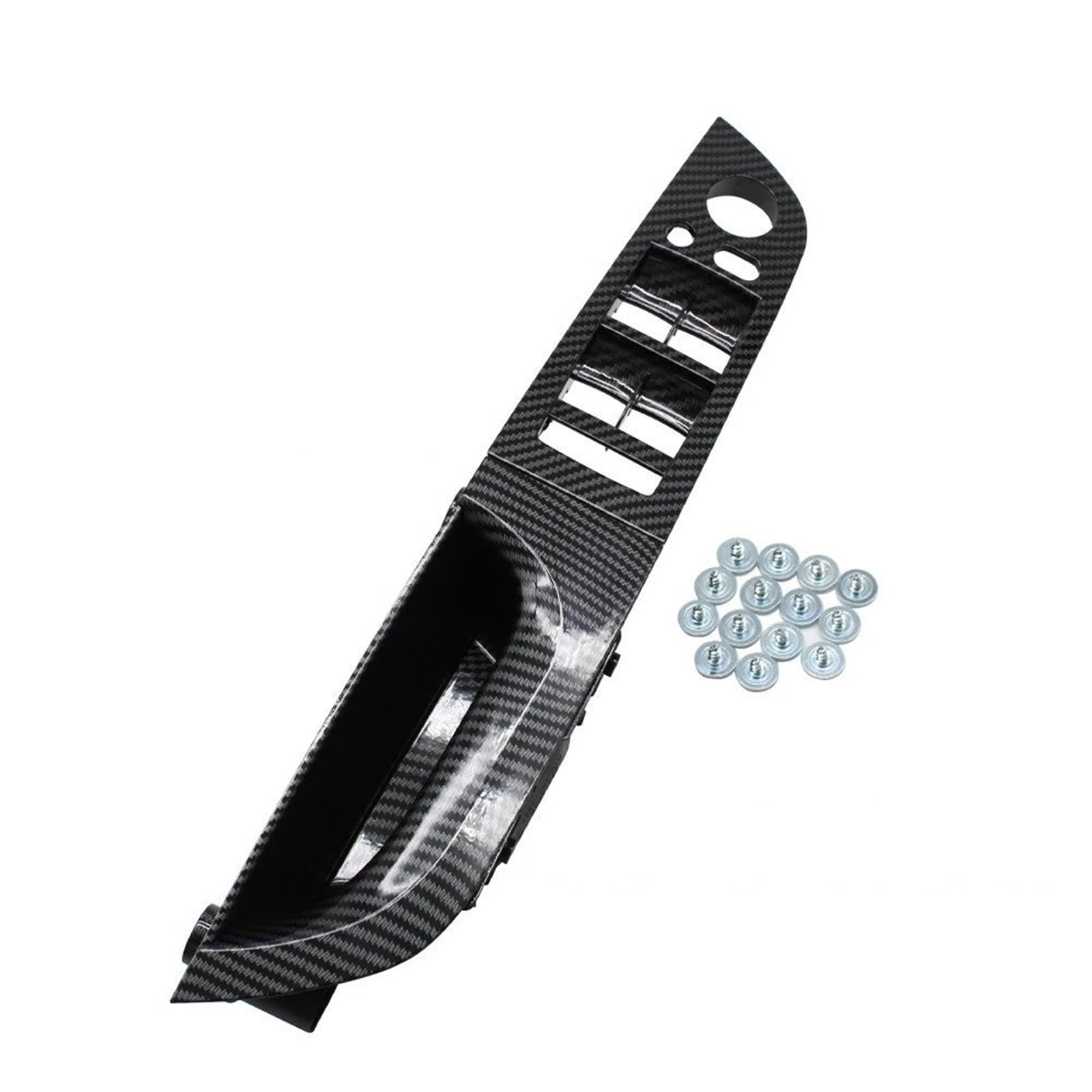 Auto Türgriff Verkleidung Für 3 Serie E90 E91 316 318 320 325 328 2004-2012 LHD Links Fahrer Carbon Fiber Innen Tür Pull Griff Armlehne Panel Vollen Satz Autoinnentürgriffe von HYQHYX