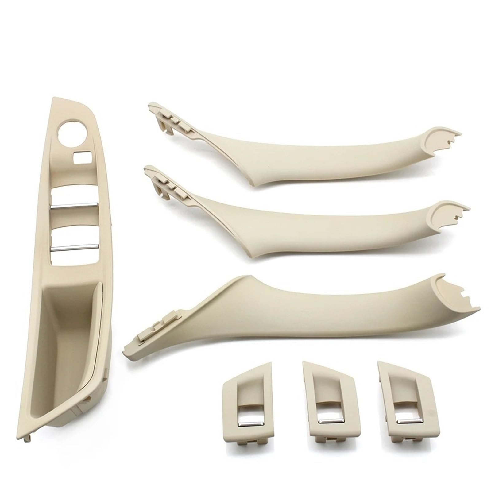 Auto Türgriff Verkleidung Für 5 Series F10 F11 F18 520i 523i 525i 528i 535i 2010-2016 2017 LHD Auto Innen Armlehne Tür Griff Panel Innen Trim Abdeckung Set Autoinnentürgriffe von HYQHYX