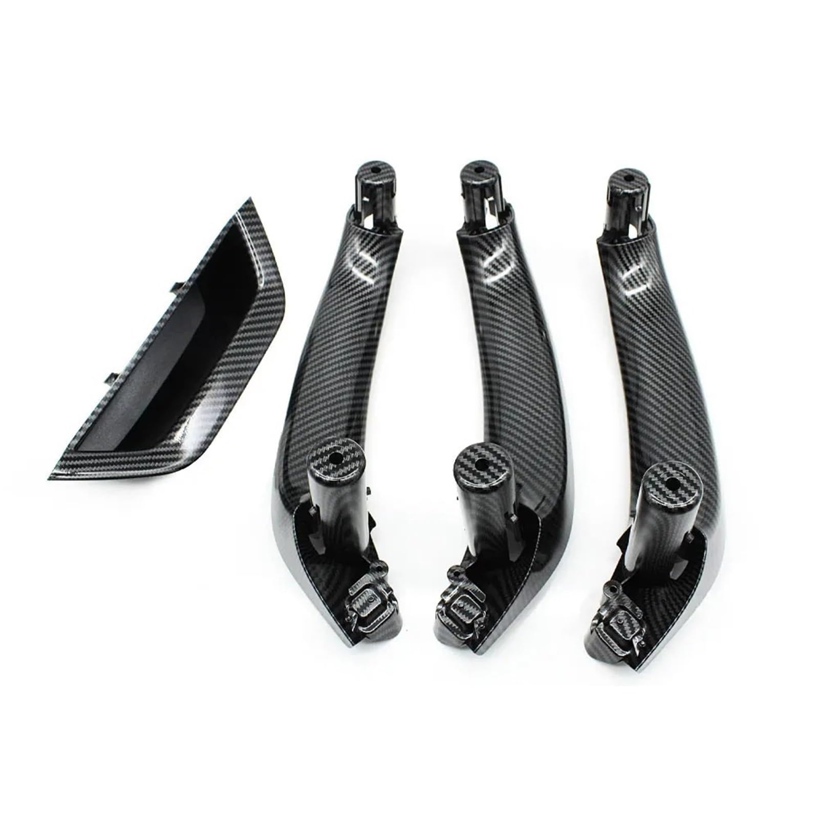 Auto Türgriff Verkleidung Für X3 Für X4 F25 F26 2010 2011 2012 2013 2014 Carbon Fiber Links/Rechts Innen Pull Griff Armlehne Abdeckung Master Türgriff Trim Autoinnentürgriffe von HYQHYX