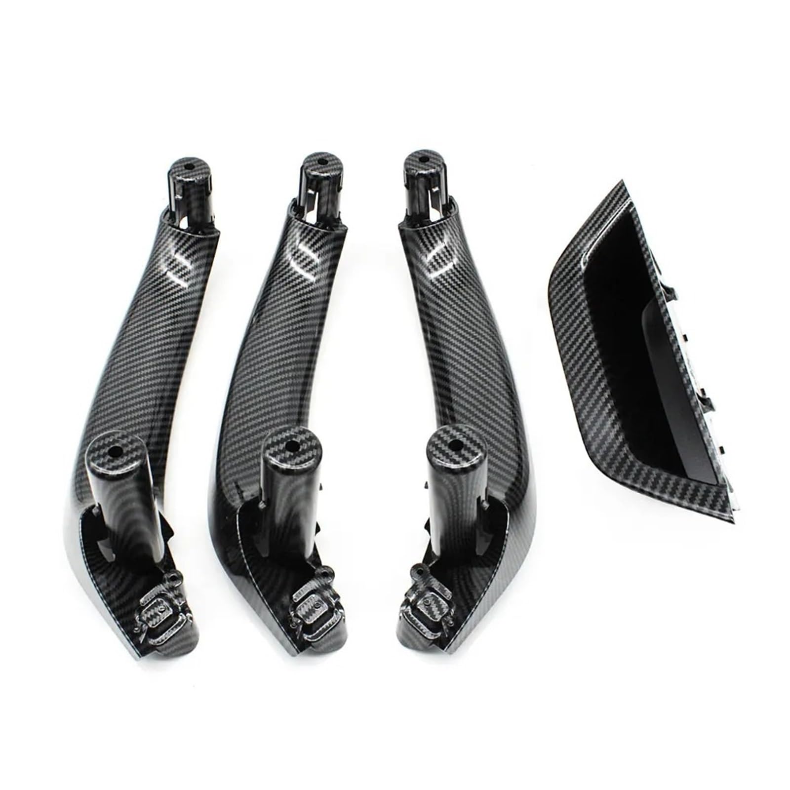 Auto Türgriff Verkleidung Für X3 Für X4 F25 F26 2010 2011 2012 2013 2014 Carbon Fiber Links/Rechts Innen Pull Griff Armlehne Abdeckung Master Türgriff Trim Autoinnentürgriffe von HYQHYX