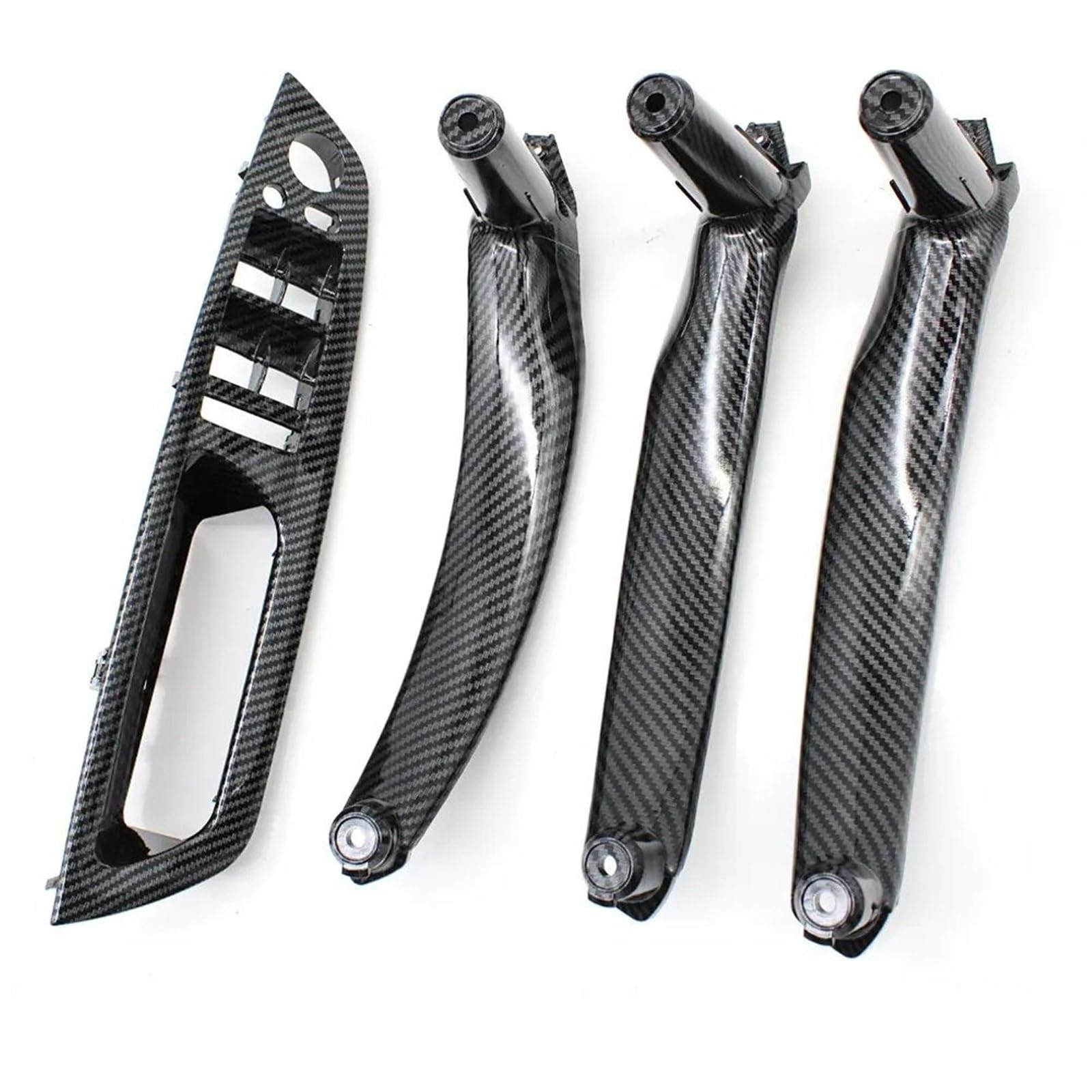 Auto Türgriff Verkleidung Für X5 Für X6 E70 E71 2007-2013 Carbon Fiber Fensterheber Schalter Abdeckung Set Tür Innen Pull Griff Armlehne Abdeckung Trim Ersatz Autoinnentürgriffe von HYQHYX