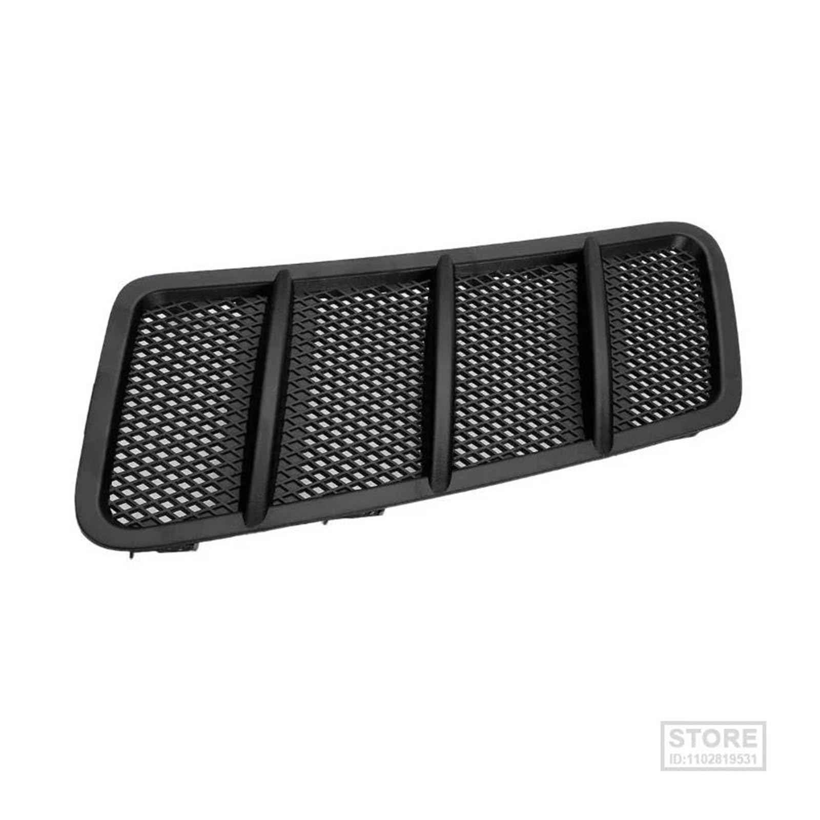 Grill 2 Stücke Auto Front Hood Vent Grille Air Flow Intake Für Benz W166 GL GL350 GL450 GL550 ML ML350 ML550 2012-2015 Nieren Kühlergrill(Schwarze Linke) von HYQHYX