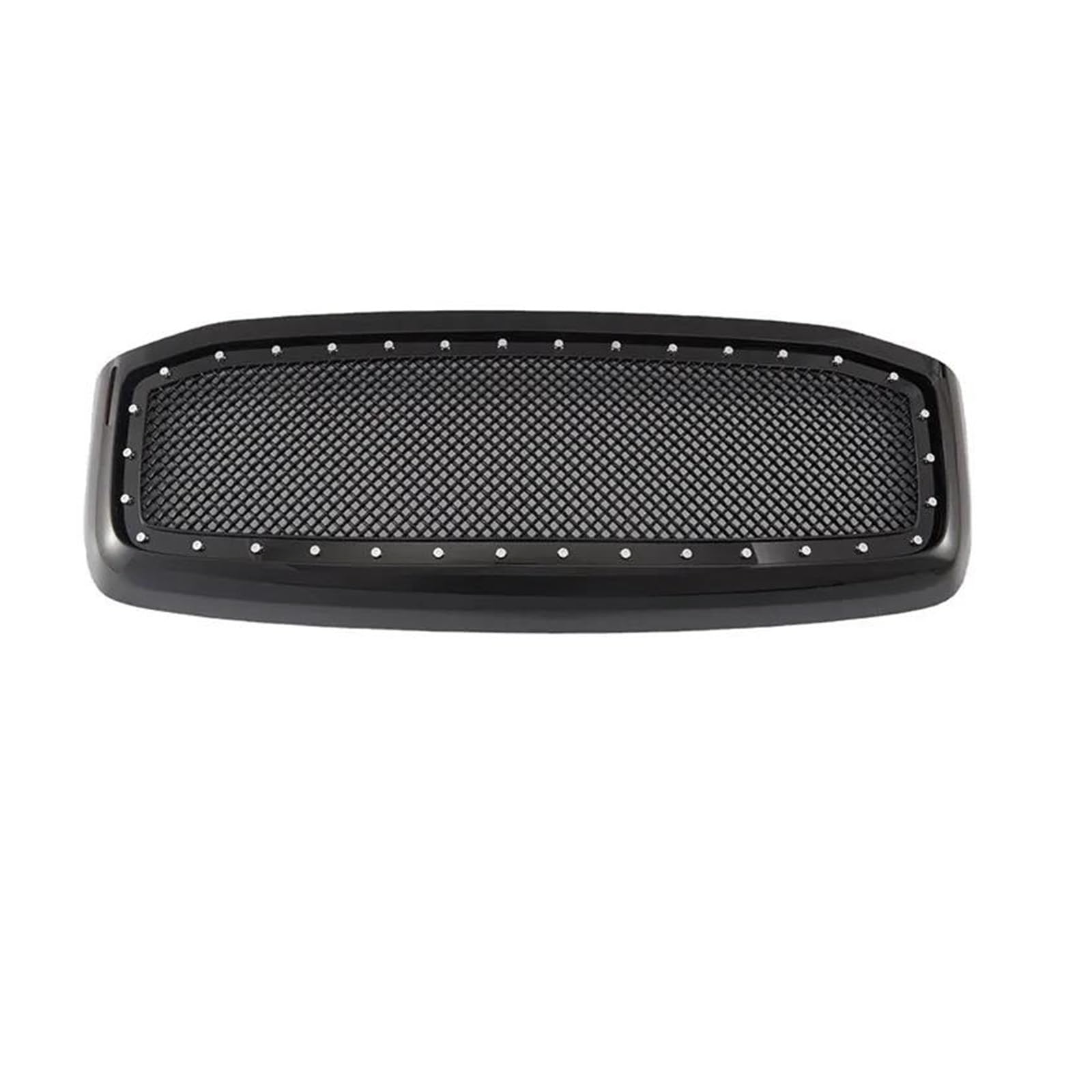 Grill Frontgrill Für Dodge Für Ram 1500 2500 3500 2006-2009 Schutzabdeckung Bolzengitter Renngitter Wabendesign Nieren Kühlergrill(Asian black) von HYQHYX