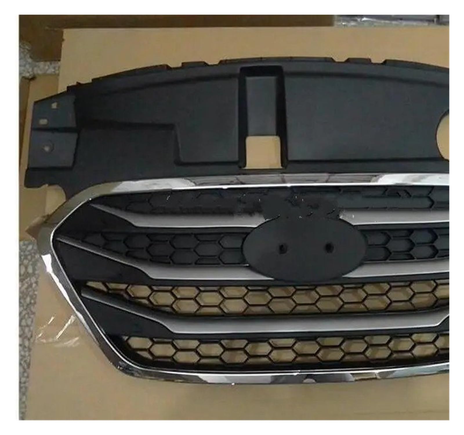 Grill Für Hyundai Für Ix35 2009-2015 Kühlergrill Rahmen ABS Chrom Vorderen Grill Refit Trim Um Grills Racing Trim Nieren Kühlergrill von HYQHYX