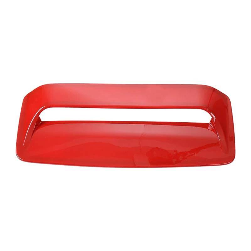 Interieurleisten Trim ABS Air Flow Intake Hood Scoop Vent Bonnet Cover Dekoration Für Suzuki Für Jimny 2012-2017 Auto Styling Außenzubehör Auto Styling Zierleisten(Rot) von HYQHYX