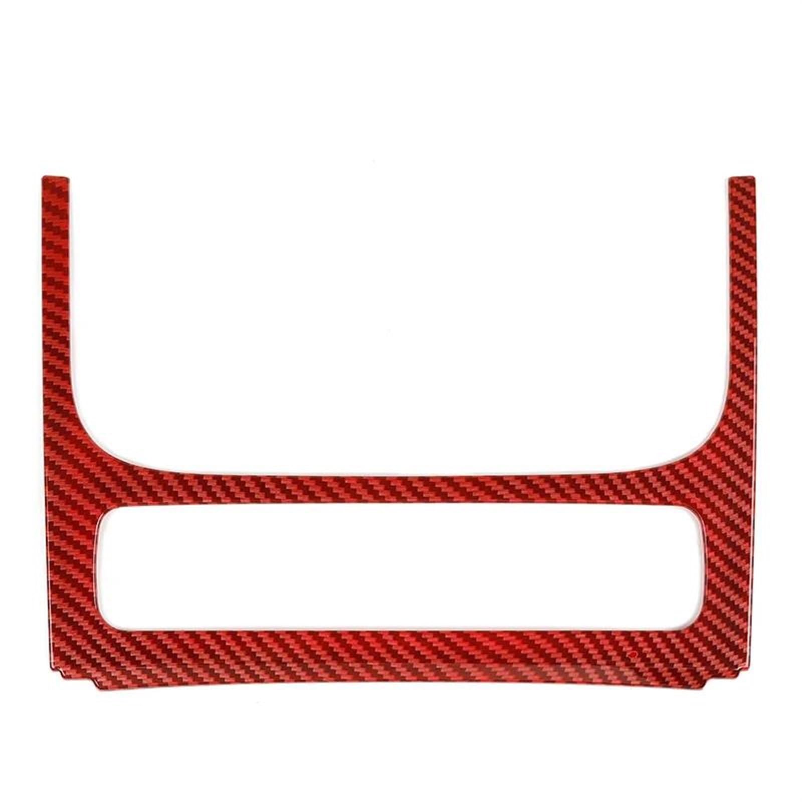 Interieurleisten Trim ABS Auto Mittelkonsole Einstellschalter Dekoration Rahmen Zieraufkleber Für Dodge Für Ram 1500 2010 2011 2012 2013 2014 2015 Auto Styling Zierleisten(Red Carbon Fiber) von HYQHYX