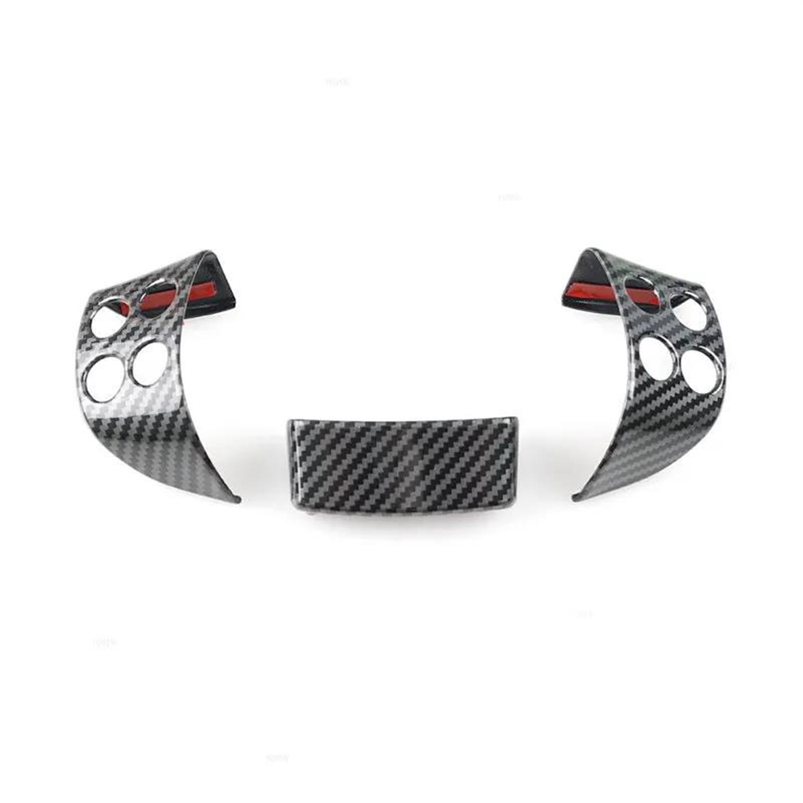 Interieurleisten Trim ABS Carbon Fiber Texture Lenkrad Panel Abdeckung Trim Für VW Für Golf V Für Caddy Für Passat B6 Für Jetta Für Touran Für Sagitar Für EOS Auto Styling Zierleisten von HYQHYX