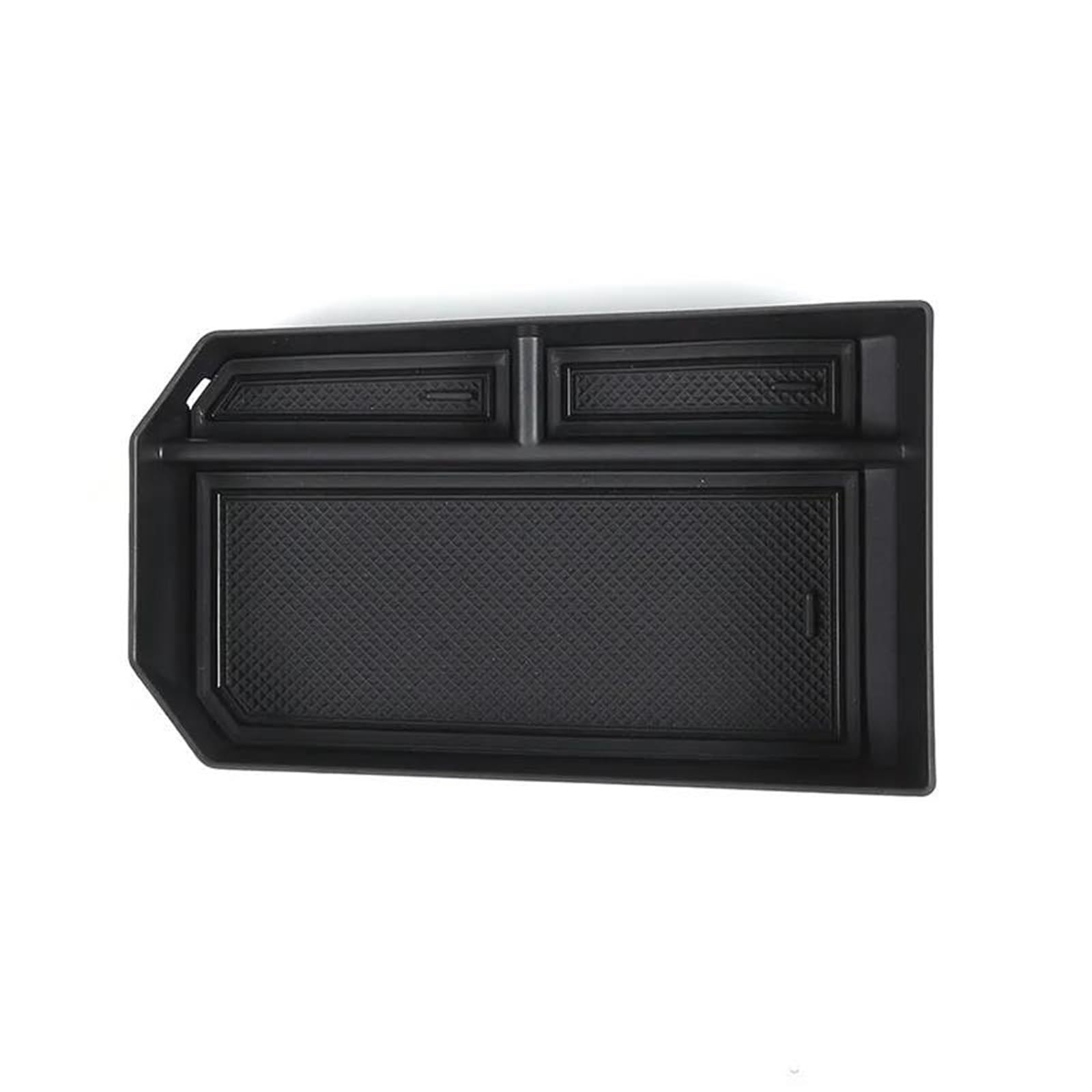 Interieurleisten Trim ABS Schwarz Für 5 Series G60 2024 Auto Center Control Armlehne Box Lagerung Box Multifunktionale Lagerung Box Auto Zubehör Auto Styling Zierleisten(ABS Material) von HYQHYX