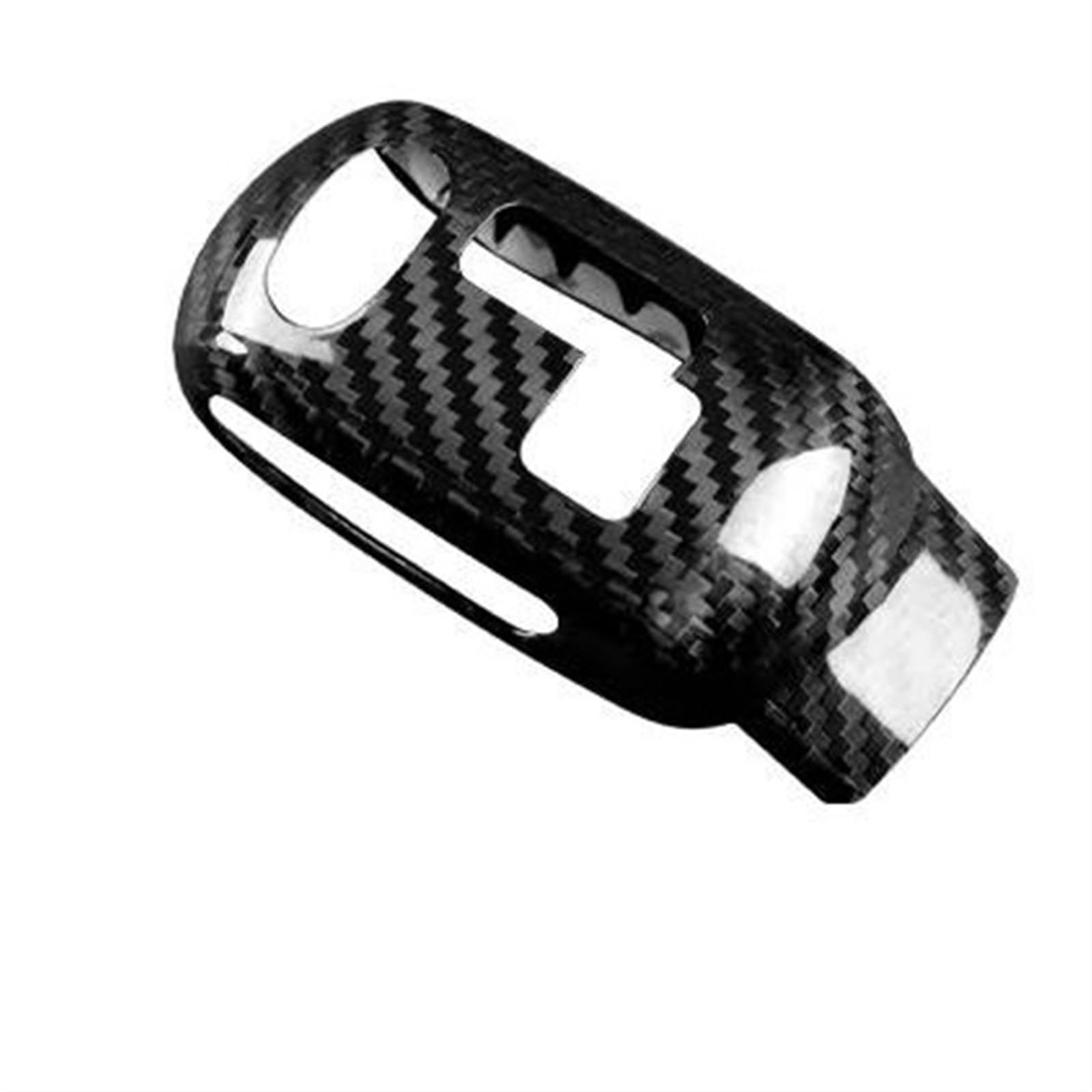 Interieurleisten Trim Auto-Schaltknauf-Abdeckung Für Mini Für Cooper F54 F55 F56 F57 F60 2020-2023 Real Carbon Fiber Cover Aufkleber Innenverkleidung Auto Styling Zierleisten(Black LHD) von HYQHYX