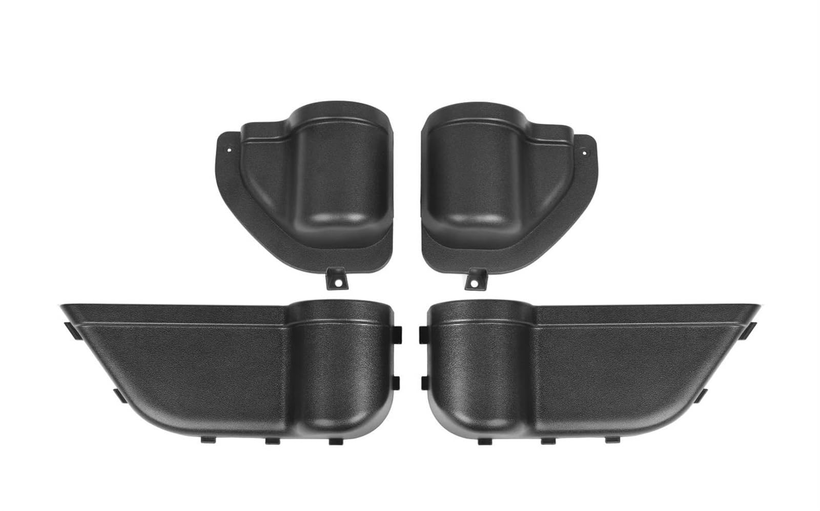 Interieurleisten Trim Auto Vorne Hinten Tür Seite Lagerung Box Getränkehalter Organizer Für Jeep Für Wrangler JL 2018 2019 2020 2021 2022 2023 Innen Zubehör Auto Styling Zierleisten(4 Pieces) von HYQHYX