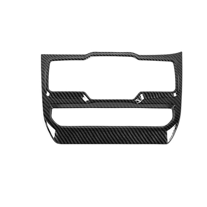 Interieurleisten Trim Carbon Fiber Fenster Control Panel Trim Abdeckung Innen Dekoration Zubehör Für Jeep Für Wrangler JL Für JLU 2018-2023 Für Gladiator JT Auto Styling Zierleisten(Black Carbon Fiber von HYQHYX